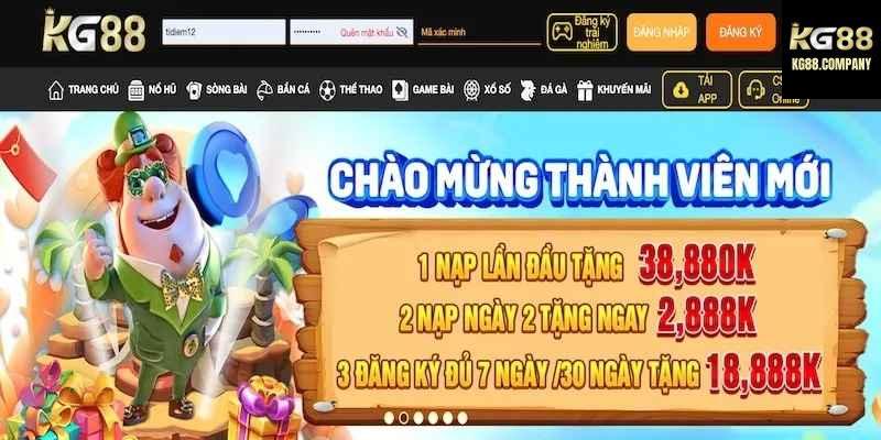 Ưu đãi chào mừng dành cho người chơi mới